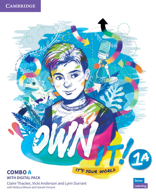 Carte Own It! Level 1 Combo a Student's Book and Workbook with Practice Extra Claire Thacker
