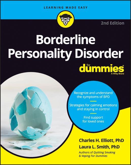 Книга Borderline Personality Disorder For Dummies Charles H. Elliott