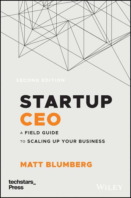 Kniha Startup CEO Matt Blumberg