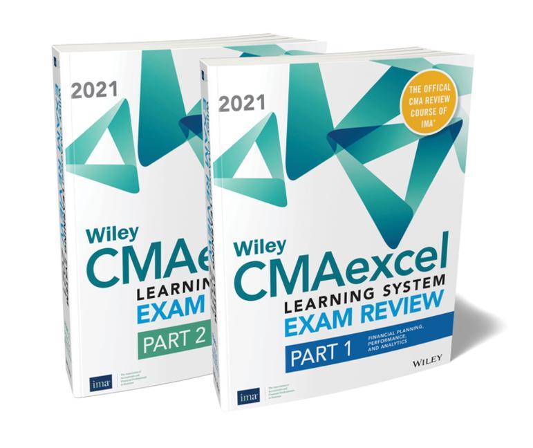 Knjiga Wiley CMAexcel Learning System Exam Review 2021: Complete Set (2-year access) Wiley