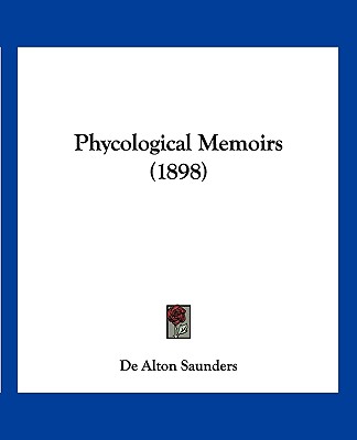 Carte Phycological Memoirs (1898) De Alton Saunders