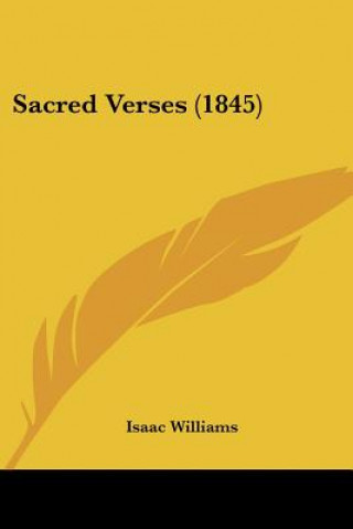 Buch Sacred Verses (1845) Isaac Williams