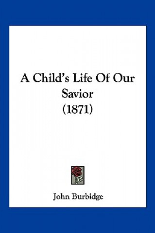 Book A Child's Life Of Our Savior (1871) John Burbidge