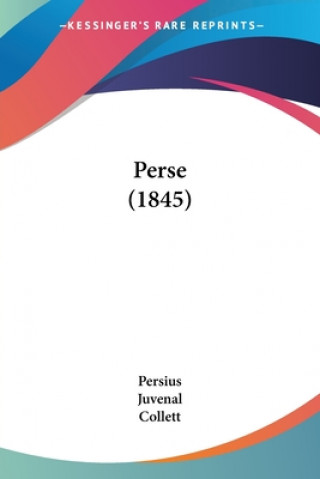 Book Perse (1845) Persius