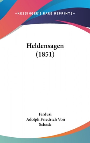 Książka Heldensagen (1851) Firdusi