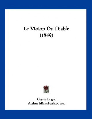 Boek Le Violon Du Diable (1849) Cesare Pugni