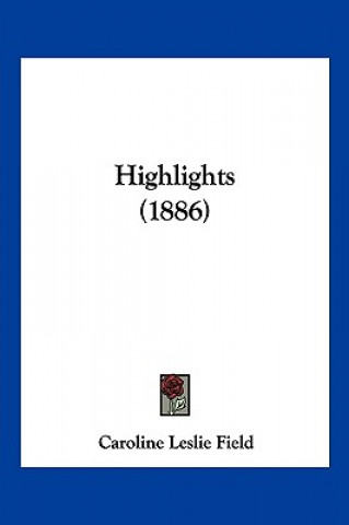 Kniha Highlights (1886) Caroline Leslie Field
