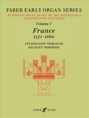 Książka Faber Early Organ, Vol 7: France 1531-1660 