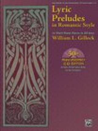 Książka Lyric Preludes in Romantic Style: 24 Short Piano Pieces in All Keys, Book & Online Audio [With CD] 