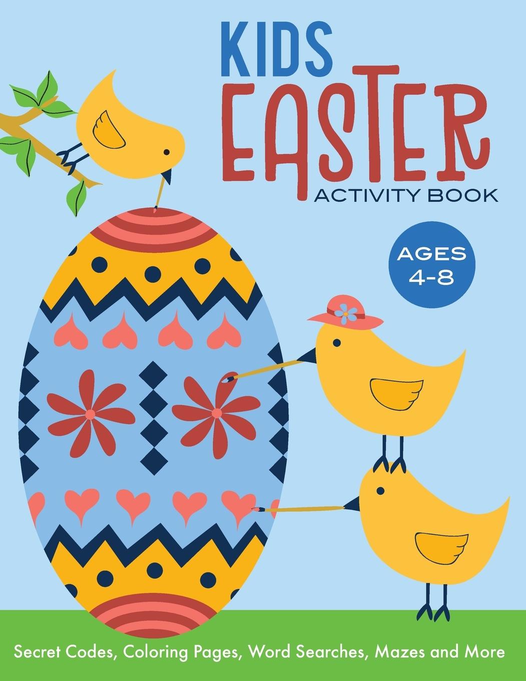 Kniha Kids Easter Activity Book Patty Hevly
