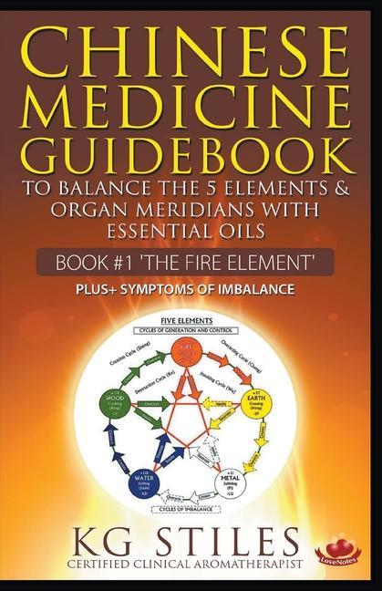Carte Chinese Medicine Guidebook Essential Oils to Balance the Fire Element & Organ Meridians 