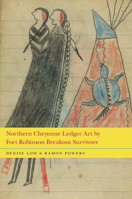 Carte Northern Cheyenne Ledger Art by Fort Robinson Breakout Survivors Ramon Powers
