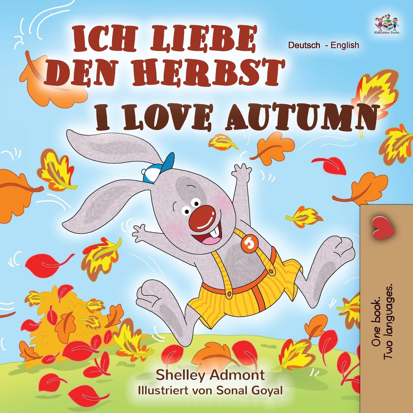 Kniha I Love Autumn (German English Bilingual Book) Kidkiddos Books