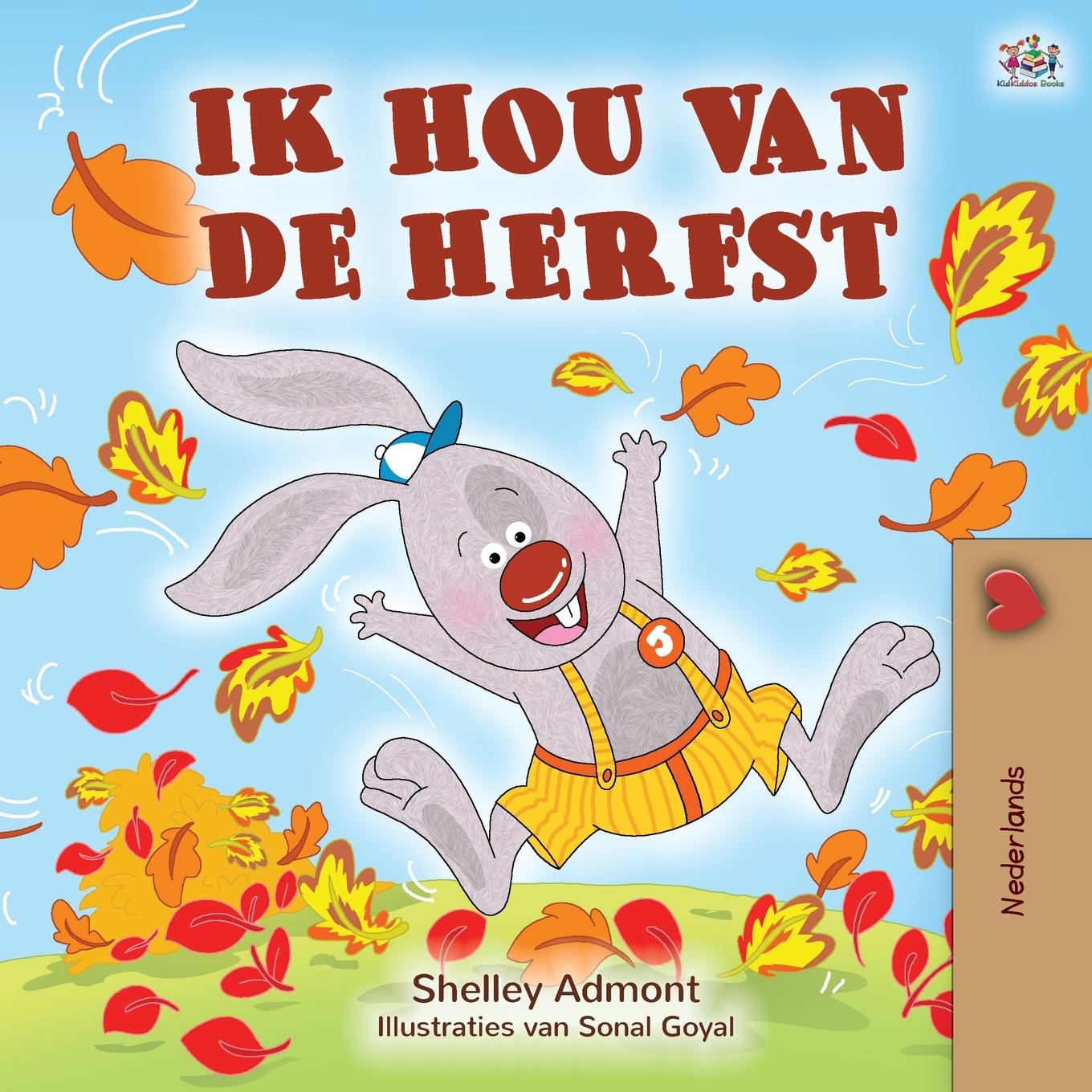 Könyv I Love Autumn (Dutch Book for Kids) Kidkiddos Books