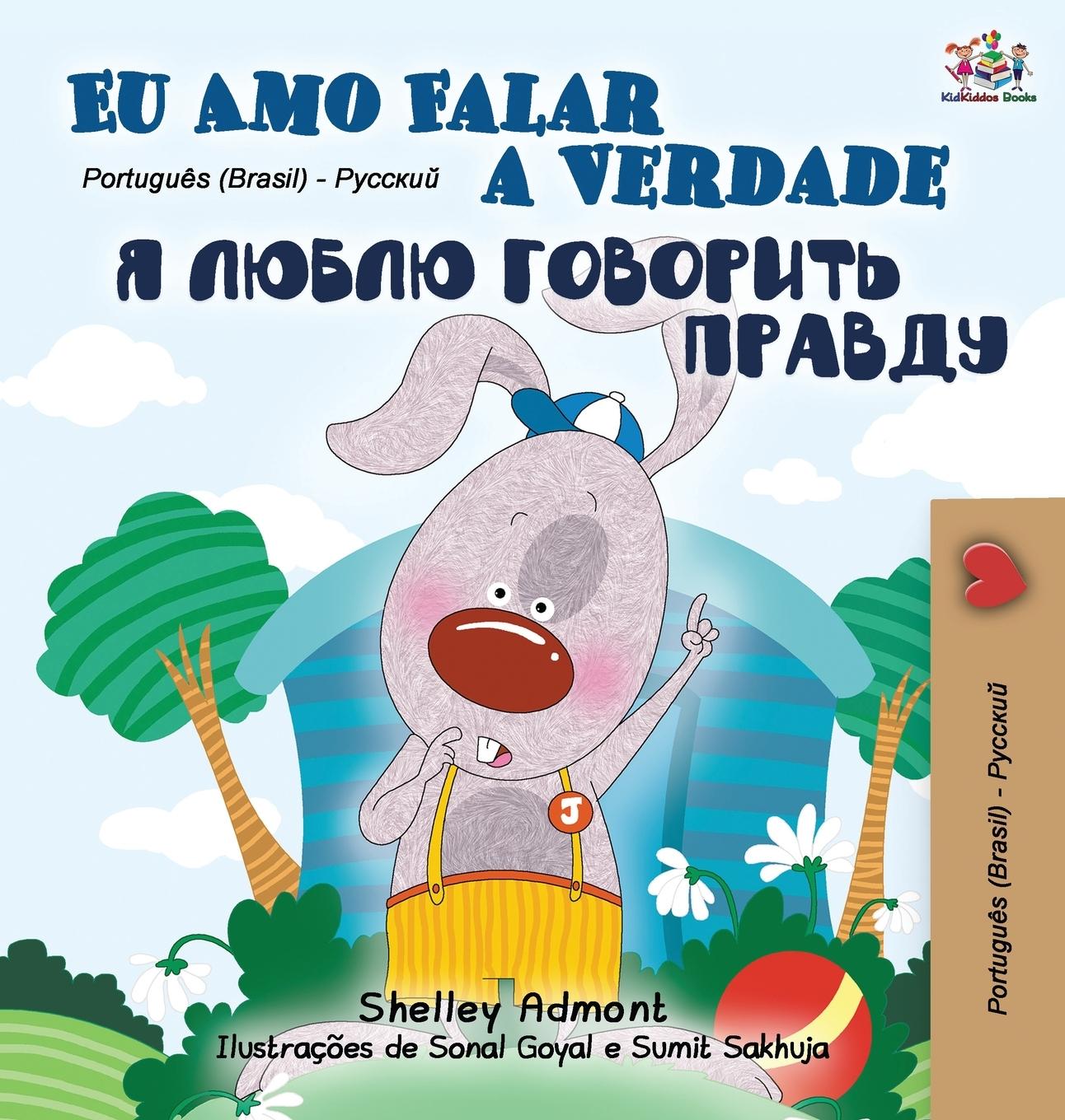 Kniha I Love to Tell the Truth (Portuguese Russian Bilingual Book - Brazilian) Kidkiddos Books