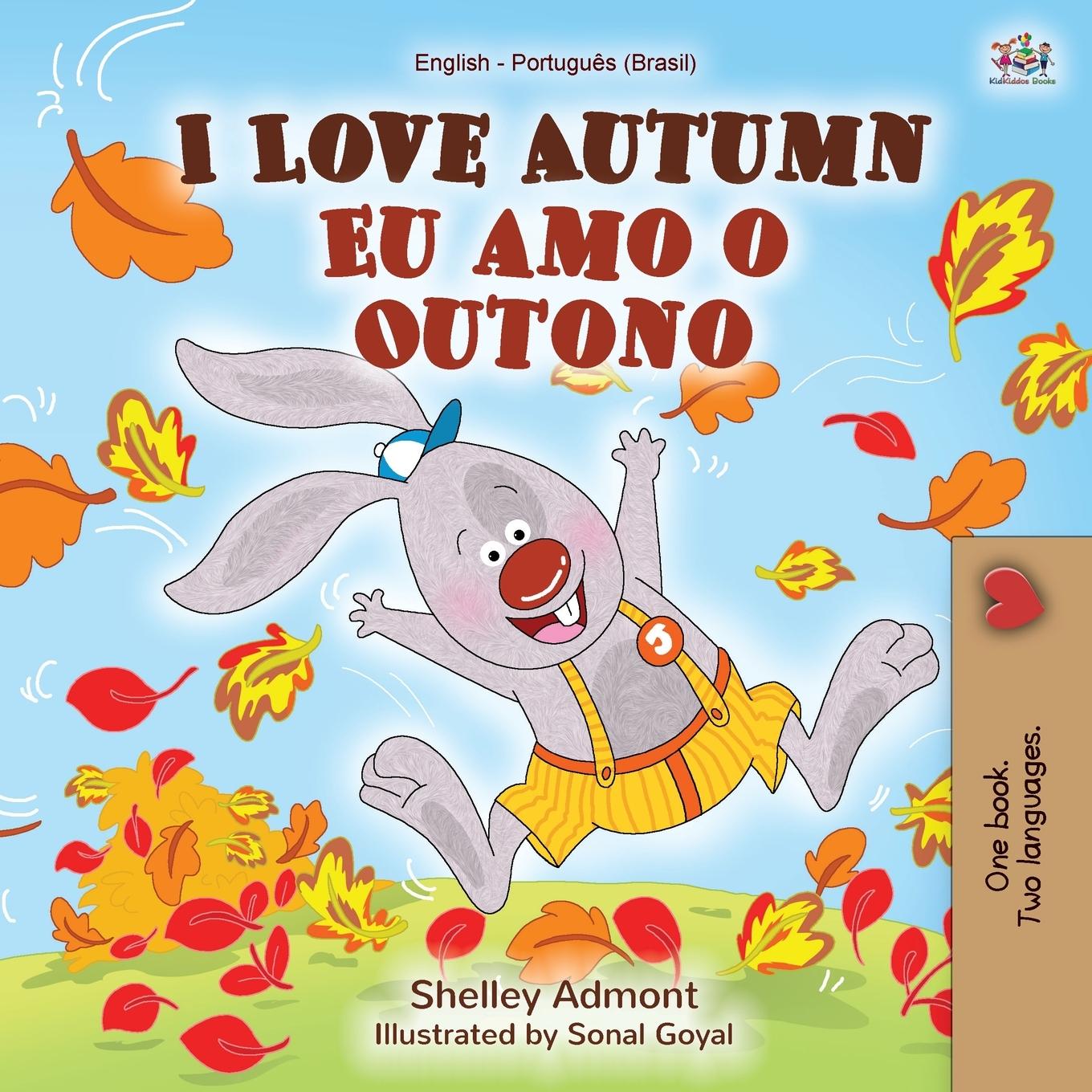 Kniha I Love Autumn (English Portuguese Bilingual Book for kids) Kidkiddos Books