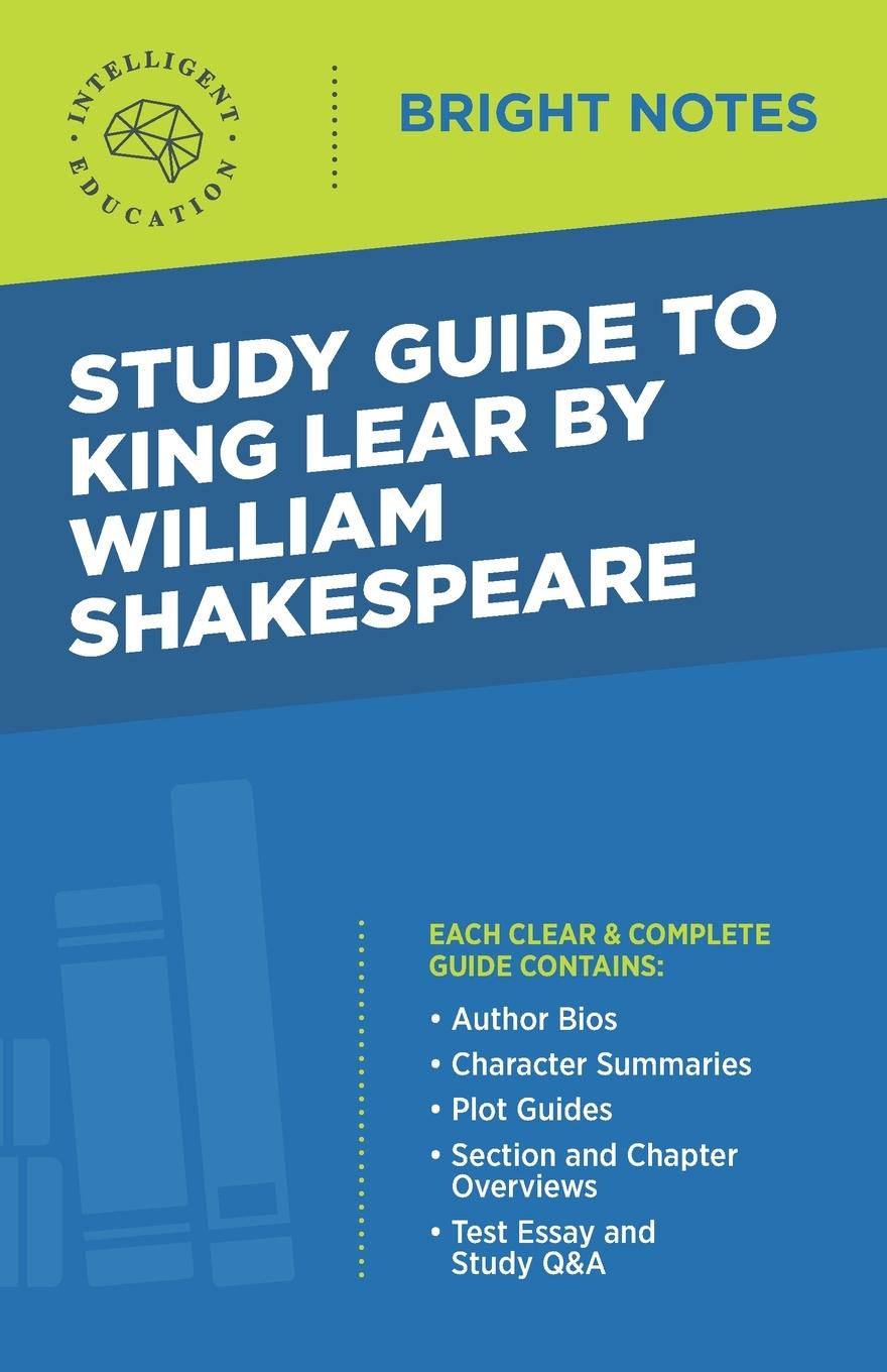 Książka Study Guide to King Lear by William Shakespeare 