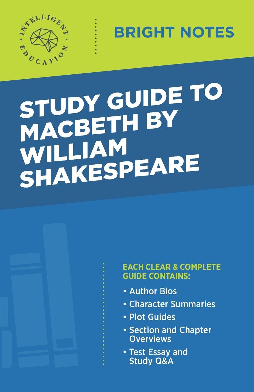 Könyv Study Guide to Macbeth by William Shakespeare 