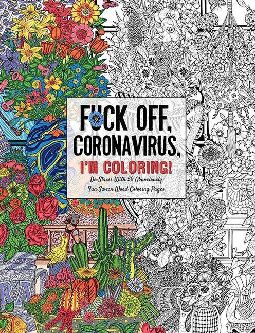 Kniha Fuck Off, Coronavirus, I'm Coloring 
