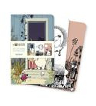 Календар/тефтер Moomin Set of 3 Mini Notebooks 