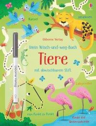 Kniha Mein Wisch-und-weg-Buch: Tiere Manuela Berti