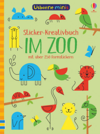 Könyv Sticker-Kreativbuch: Im Zoo Sam Smith