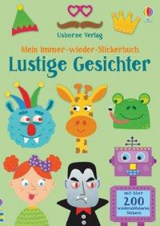 Kniha Mein Immer-wieder-Stickerbuch: Lustige Gesichter Krysia Ellis