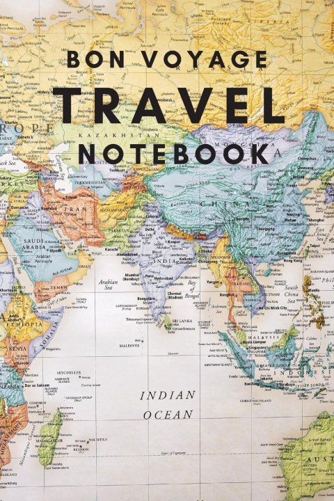 Książka Bon Voyage Travel Notebook 
