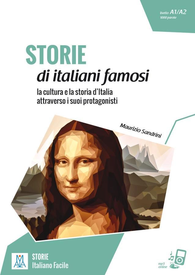 Książka Storie di italiani famosi.  Lektüre + MP3 online 