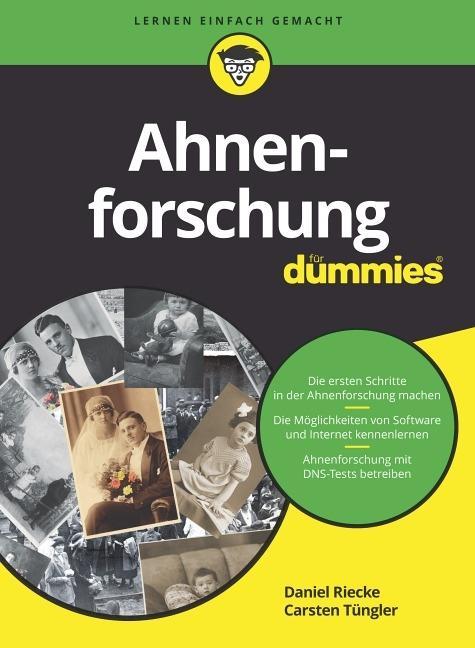 Kniha Ahnenforschung fur Dummies Carsten Tüngler