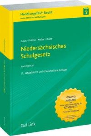 Kniha Niedersächsisches Schulgesetz Friedrich-Wilhelm Krömer