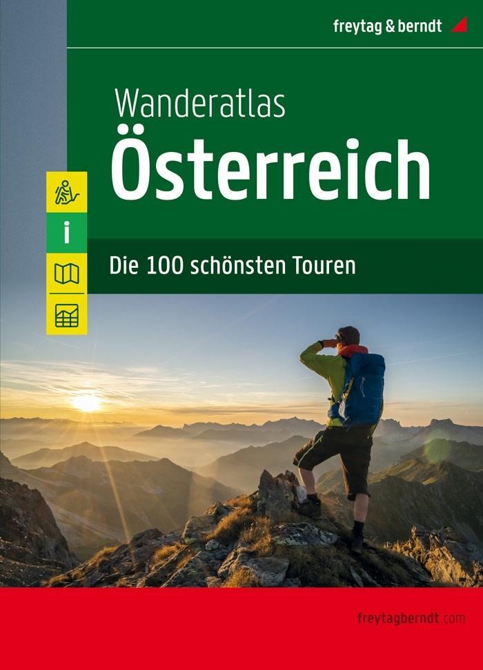 Kniha Wanderatlas Österreich, Jubiläumsausgabe 2020 