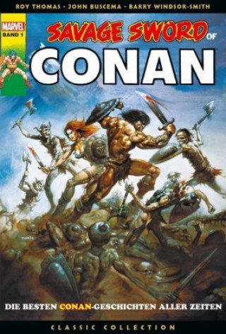Kniha Savage Sword of Conan: Classic Collection John Buscema