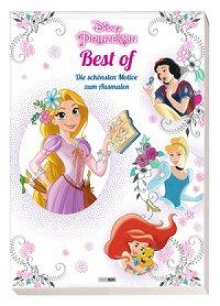 Kniha Disney Prinzessin Best of: Die schönsten Motive zum Ausmalen 