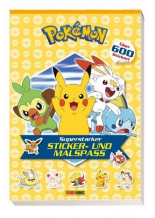 Könyv Pokémon: Superstarker Sticker- und Malspaß 