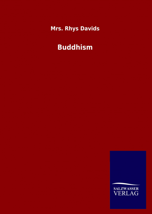 Knjiga Buddhism Rhys Davids