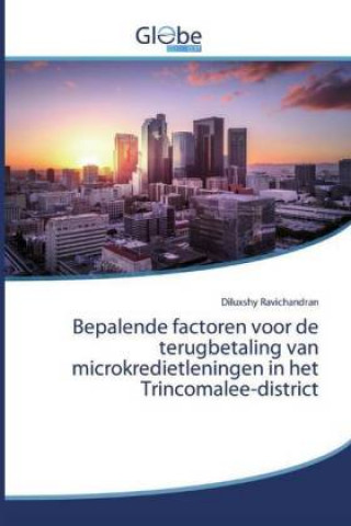 Kniha Bepalende factoren voor de terugbetaling van microkredietleningen in het Trincomalee-district Diluxshy Ravichandran