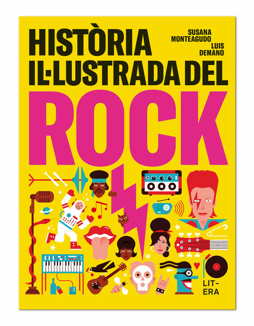Carte Història il·lustrada del rock SUSANA MONTEAGUDO