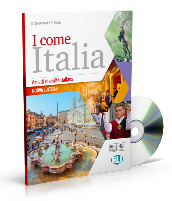 Könyv I come Italia P. Bellini