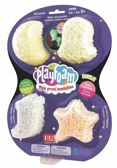 Gra/Zabawka PlayFoam Boule 4pack - Svítící (CZ/SK) 