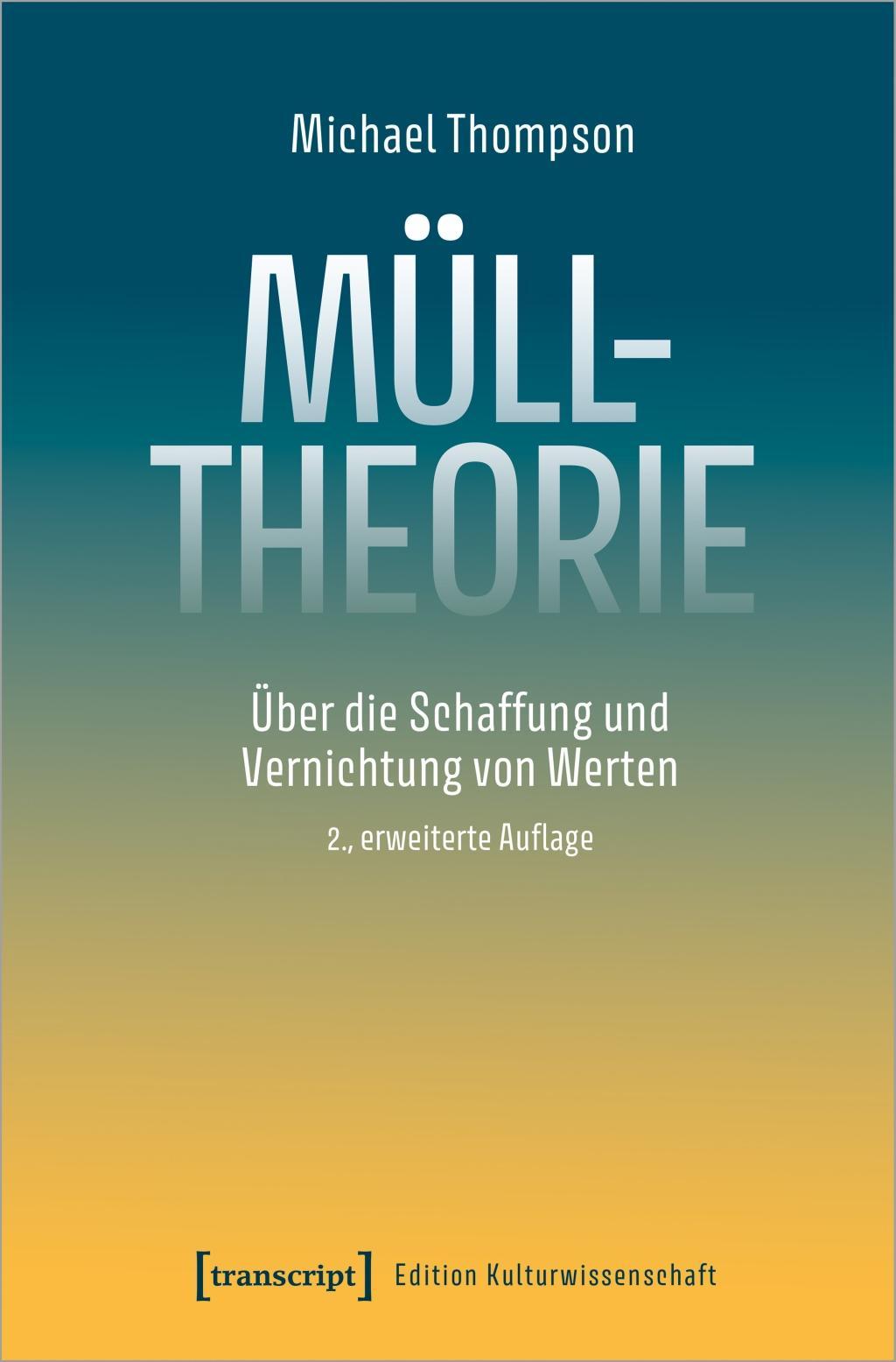Book Mülltheorie Michael Thompson