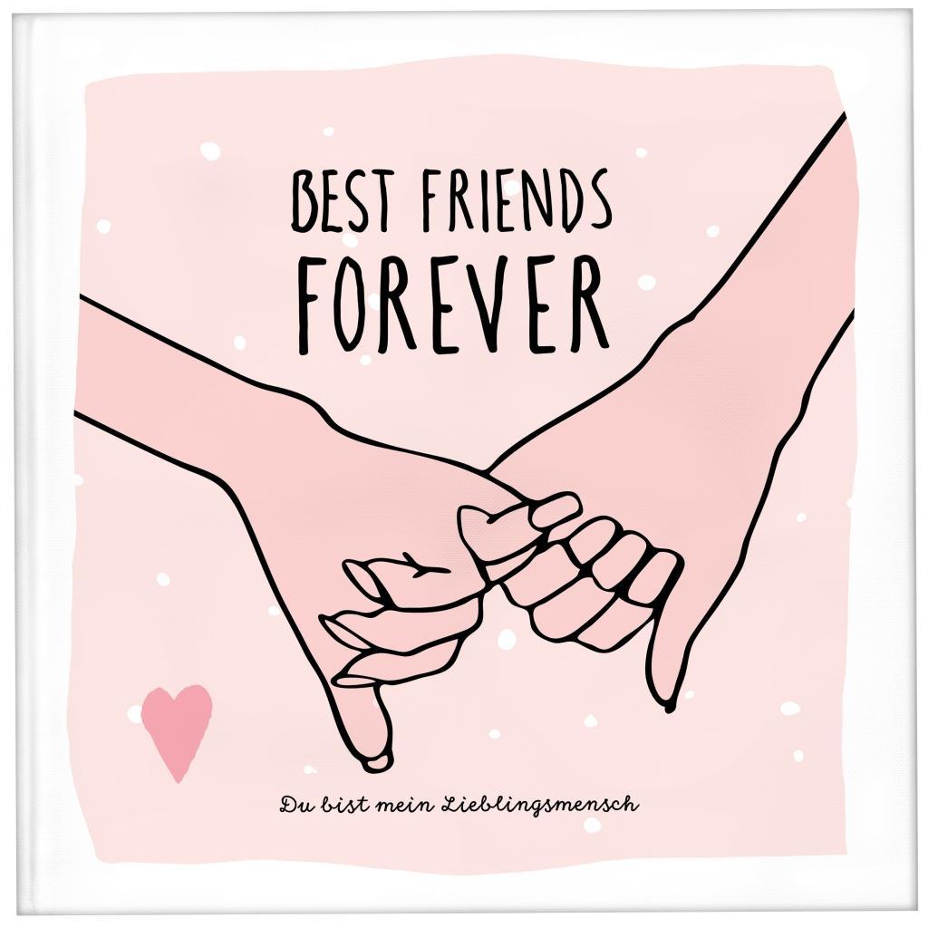 Book Best Friends Forever - das Erinnerungsalbum für die beste Freundin zum Ausfüllen | Freundebuch für Mädchen und Erwachsene | Erinnerungsbuch beste Freu 