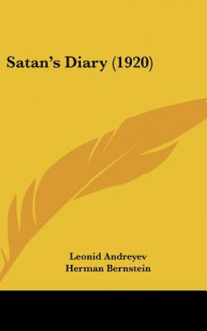 Buch Satan's Diary (1920) Leonid Nikolayevich Andreyev