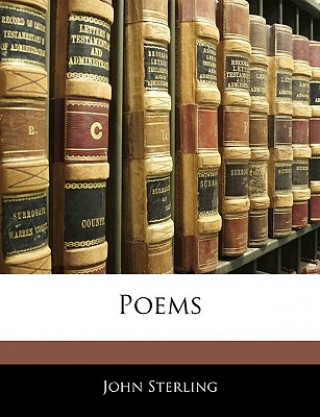 Livro Poems John Sterling