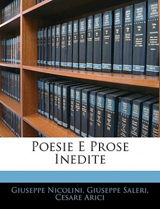 Kniha Poesie E Prose Inedite Giuseppe Nicolini