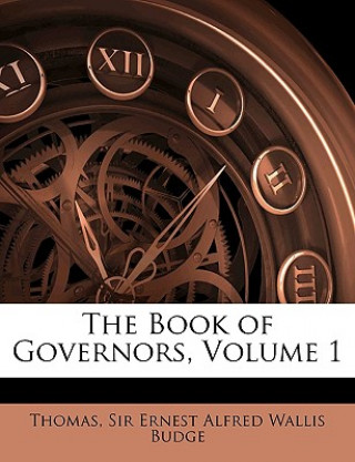 Kniha The Book of Governors, Volume 1 Frederic Thomas