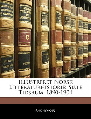 Kniha Illustreret Norsk Litteraturhistorie: Siste Tidsrum; 1890-1904 Anonymous