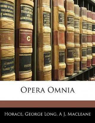 Buch Opera Omnia Horace