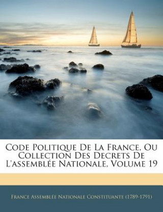 Carte Code Politique de La France, Ou Collection Des Decrets de L'Assemblee Nationale, Volume 19 France Assemble Nationale Constituante