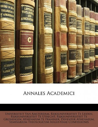 Buch Annales Academici Universiteit Van Amsterdam